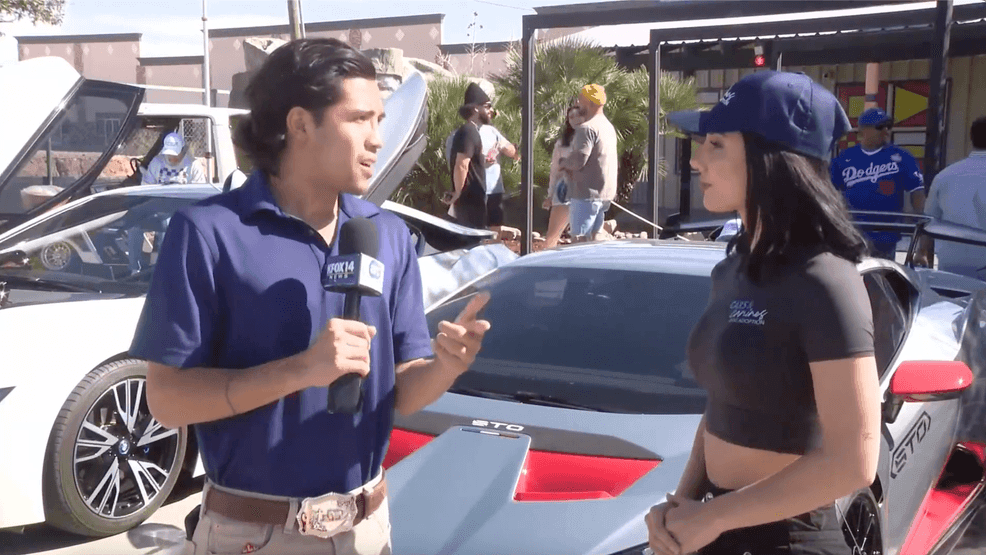 Gia Soleil Espinosa aka Miss Earth USA hosted Cars and Canines by herself for the first time since her co-founder and best friend tragically passed away in September. (KFOX/CBS4)