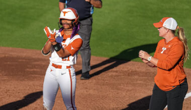 Texas softball ace still unbeaten after win v Ole Miss