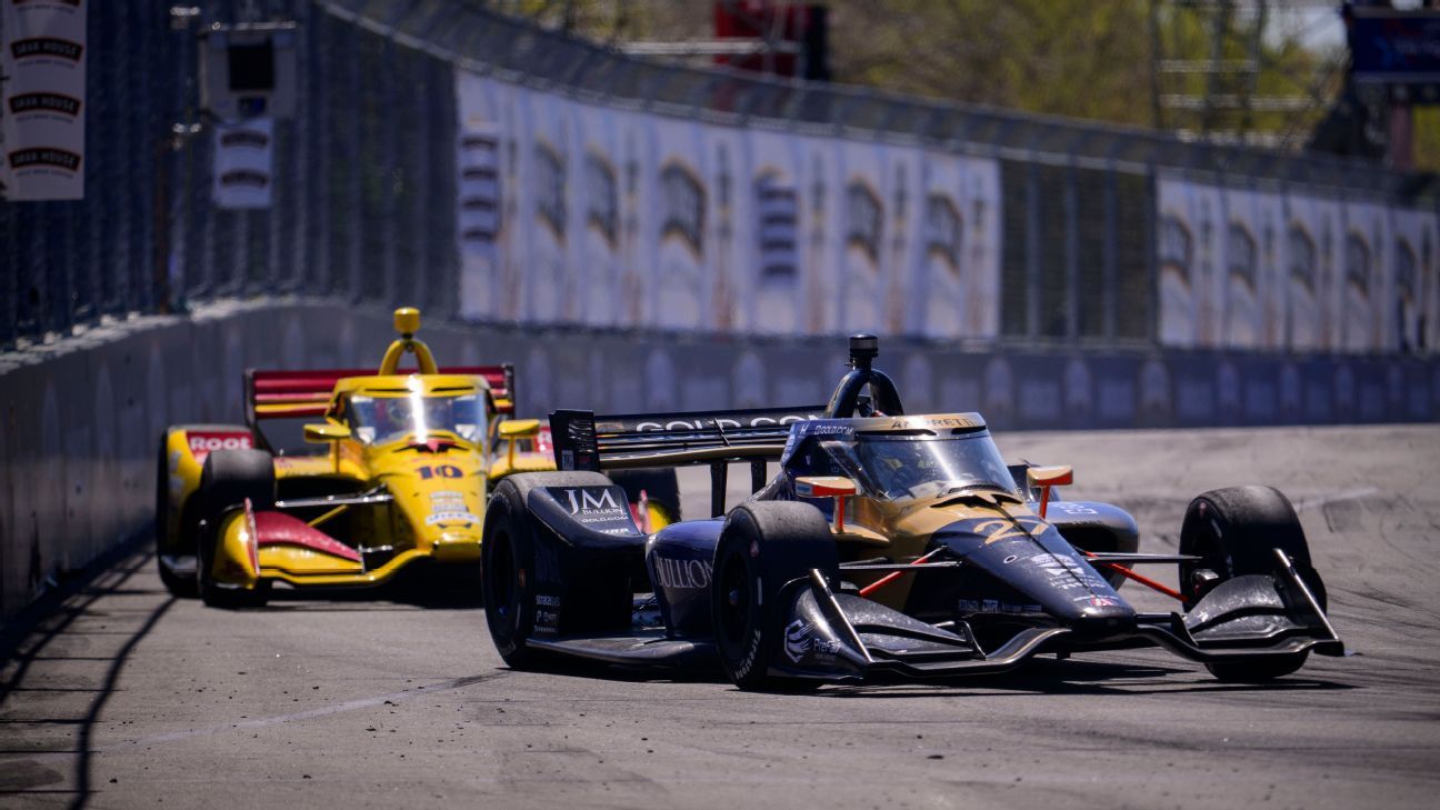 Kyle Kirkwood wins IndyCar debut on Arlington streets