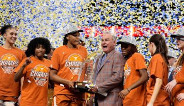 Unbeaten UConn joined by Texas, UCLA and South Carolina as No. 1 seeds for women’s NCAA Tournament