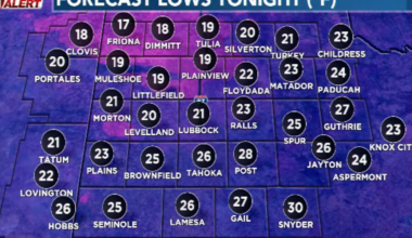 Hard freeze to kick off the second half of March