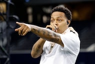 Bow Wow — seen here performing during halftime of the Women’s National Football Conference...