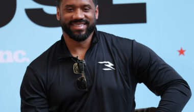 Russell Wilson and stepson Future tour Texas football facilities