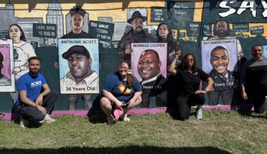 San Antonio activists restore Say Their Names anti-police violence mural