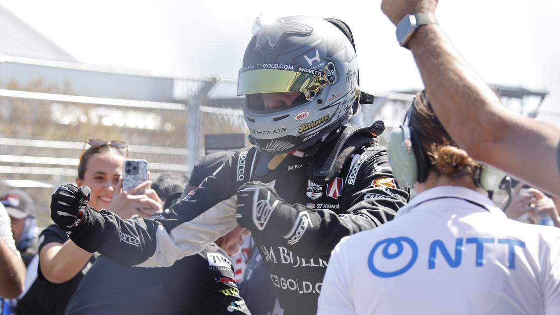 Kyle Kirkwood wins inaugural IndyCar Grand Prix of Arlington