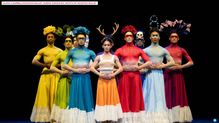 Houston Ballet principal dancer Karina González brings Frida Kahlo to life in Broken Wings