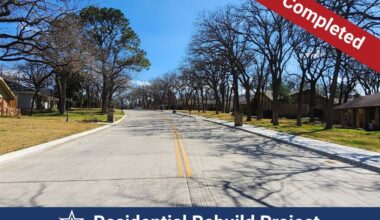 Residential Rebuild Projects Completed at Three Arlington Locations