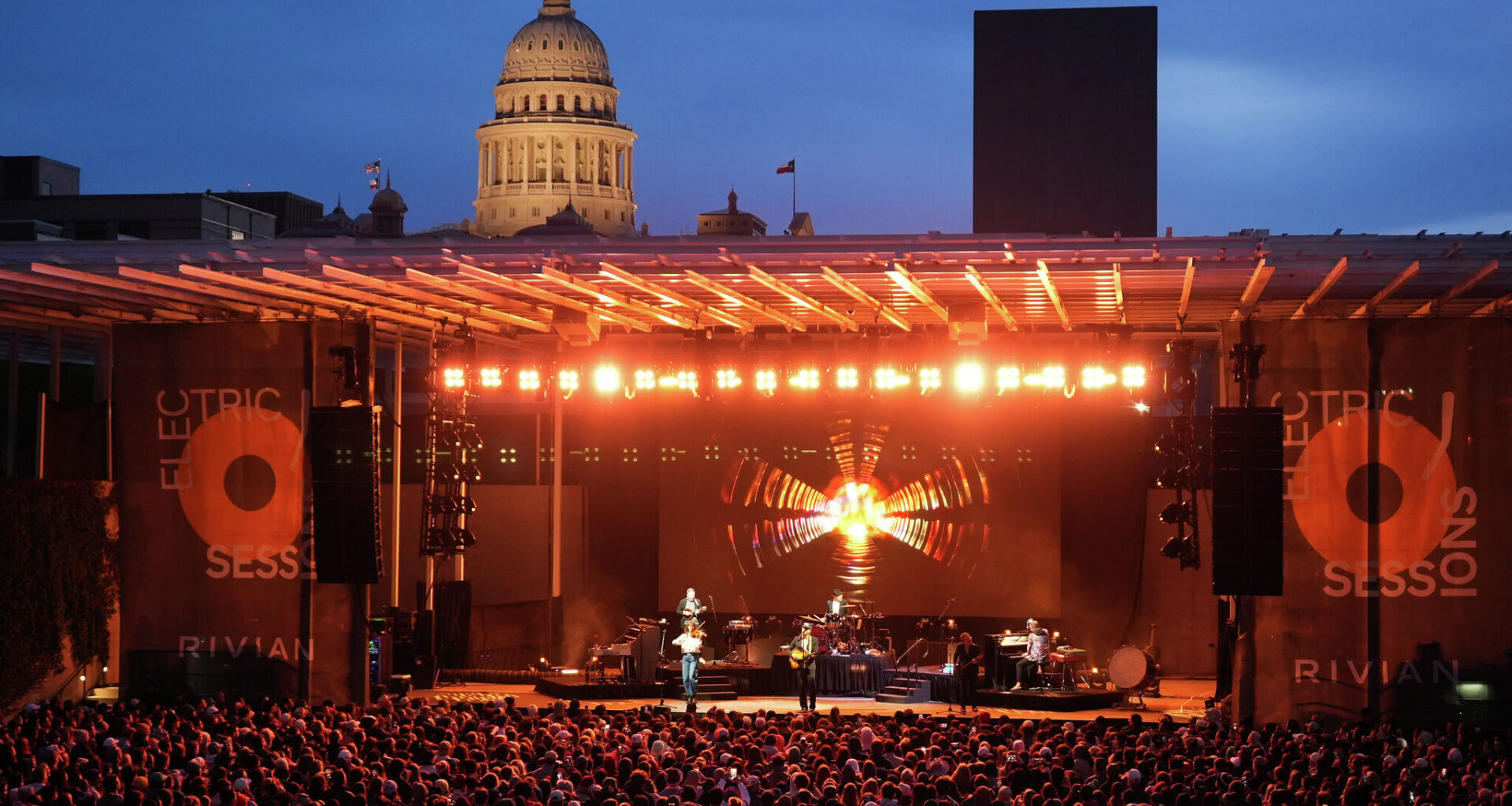 The Lumineers SXSW Austin concert at Waterloo Park