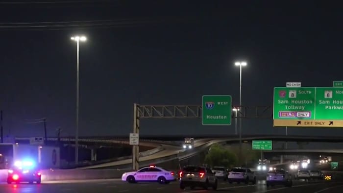 Man hit, killed by truck while walking on East Freeway