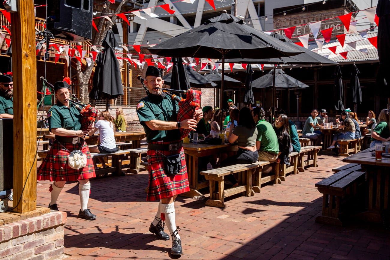 Why do we celebrate with green on March 17?