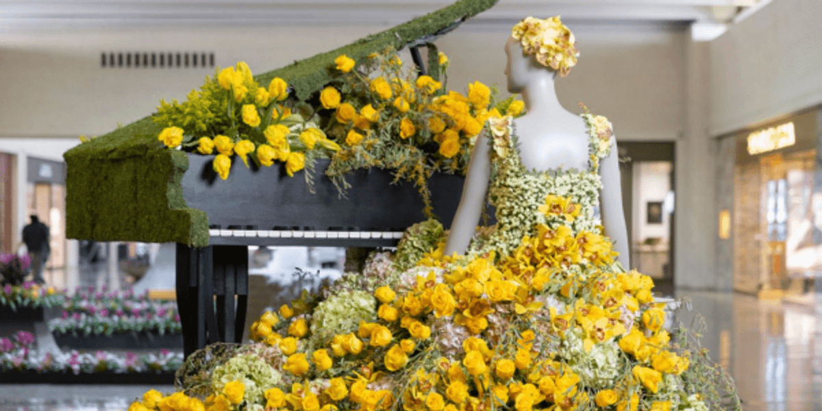 Flowers meet fine art at NorthPark Center's Fleurs de Villes