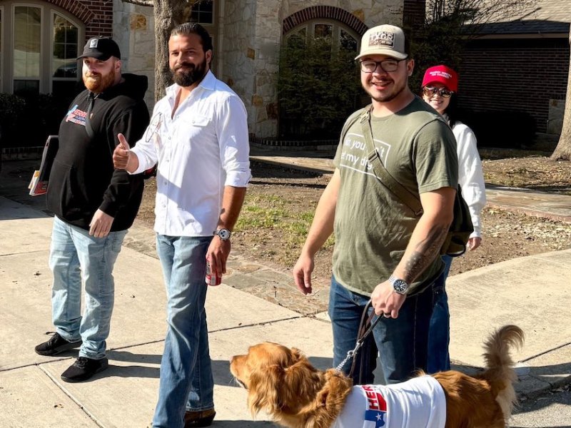 Kyle Rittenhouse joins Brandon ‘AK Guy’ Herrera for final moments of campaign trail