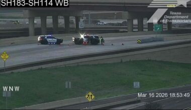 Lanes of SH 114 in Irving reopen following police activity closure Monday night