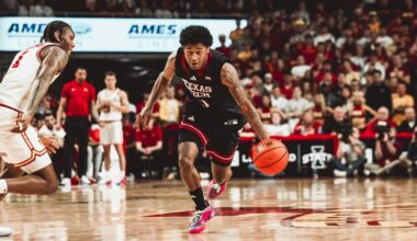 Christian Anderson and JT Toppin come together after a big play in a win over Houston.