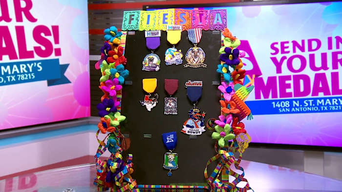 ‘Show Me Your Medals!’ segment features San Antonio Humane Society, UTSA Alumni Association Fiesta medals
