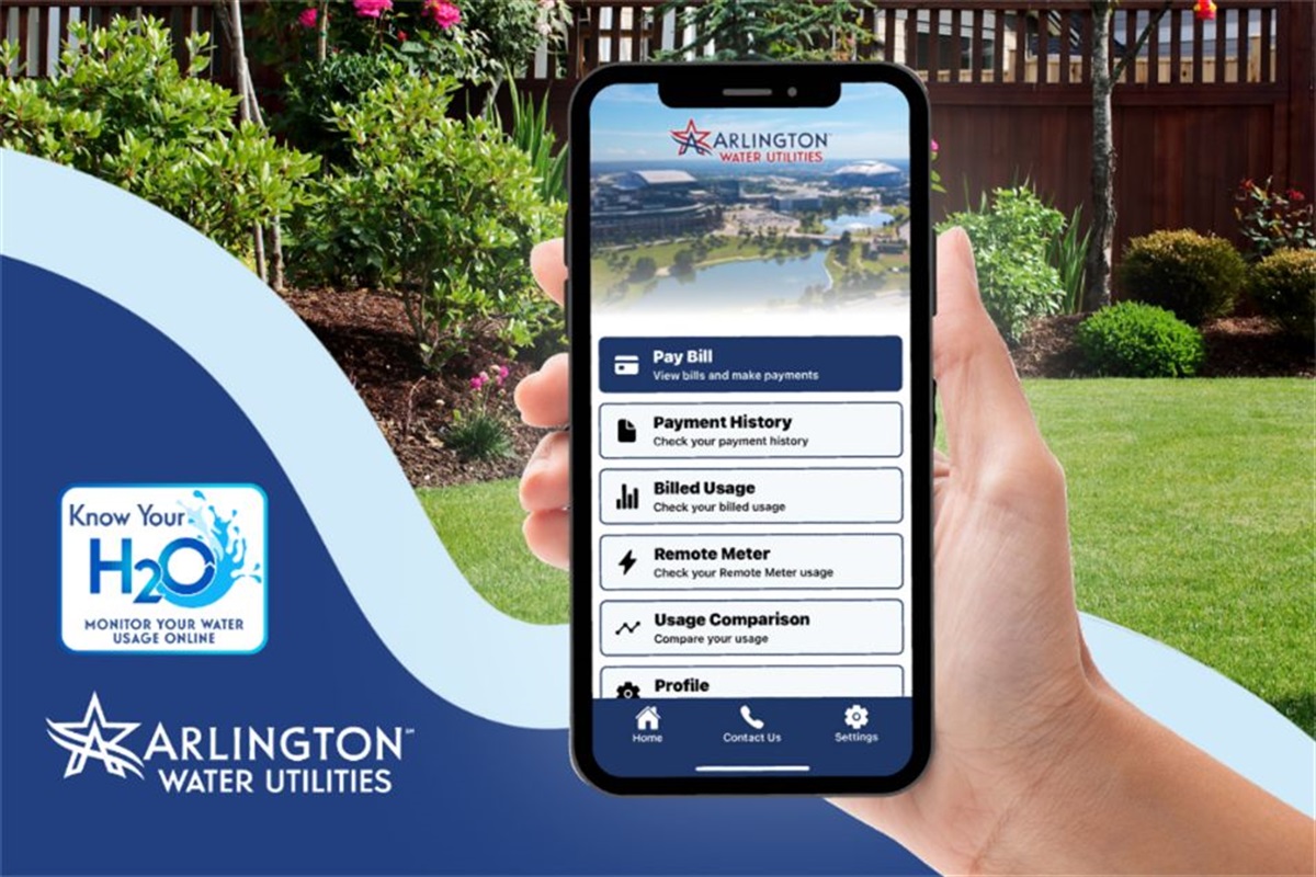 Download the New Arlington Water App