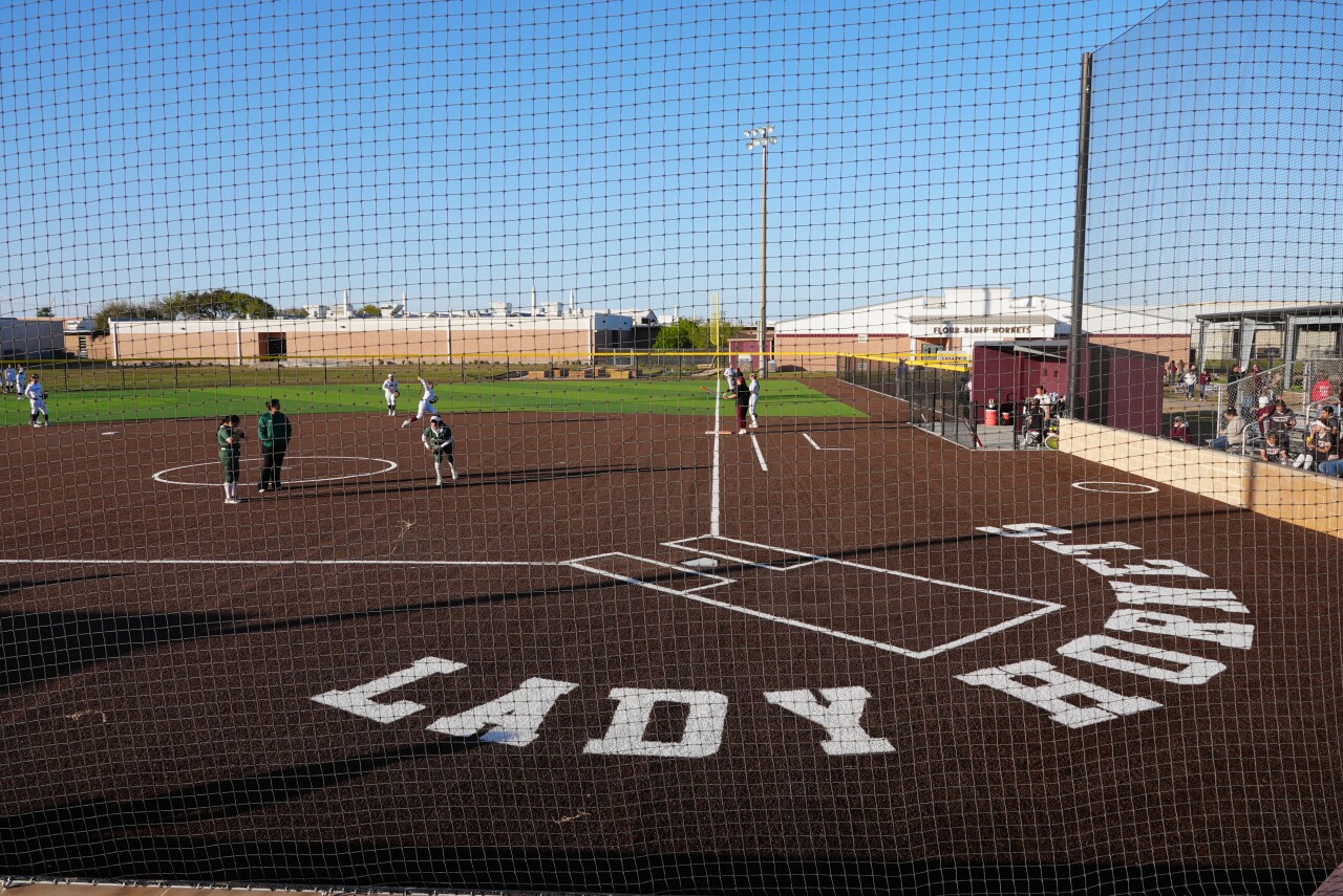 Flour Bluff softball turf field