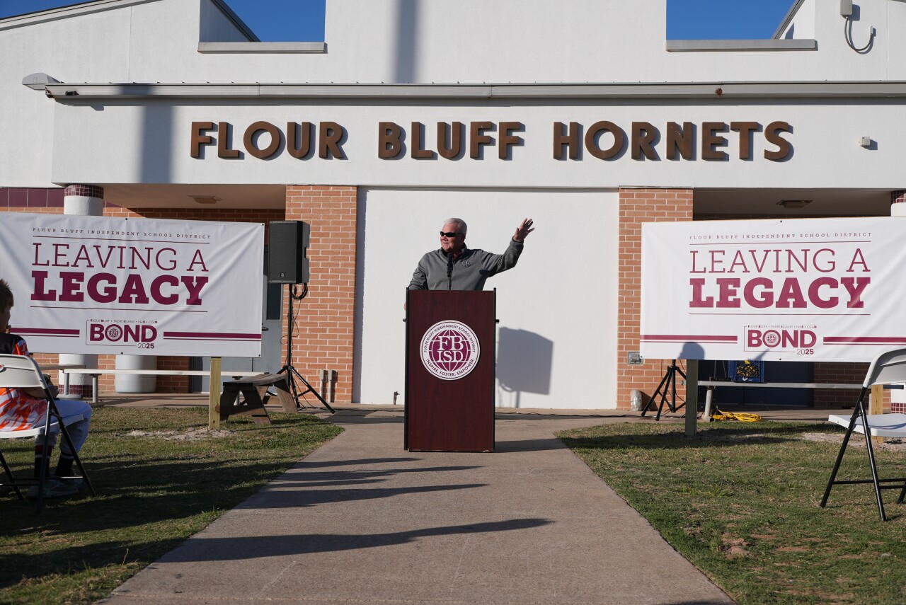Flour Bluff Superintendent Christ Steinbruck