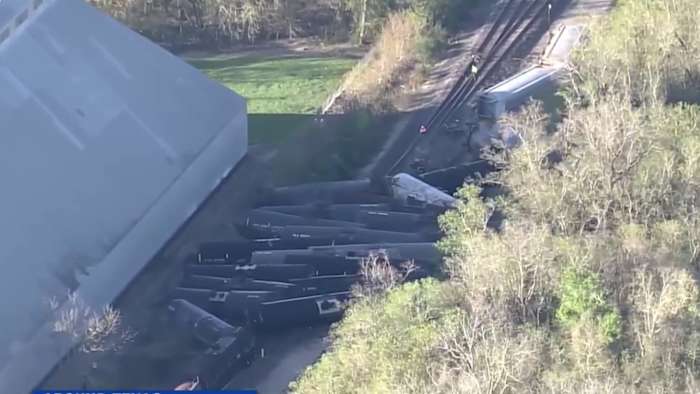 Union Pacific train cars derailment in Texas town causes ethanol leak, no injuries reported