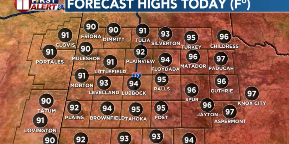 Unseasonable heat continues; record highs possible through Sunday