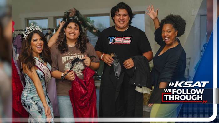 Operation Prom Drive receives hundreds of dresses after KSAT story