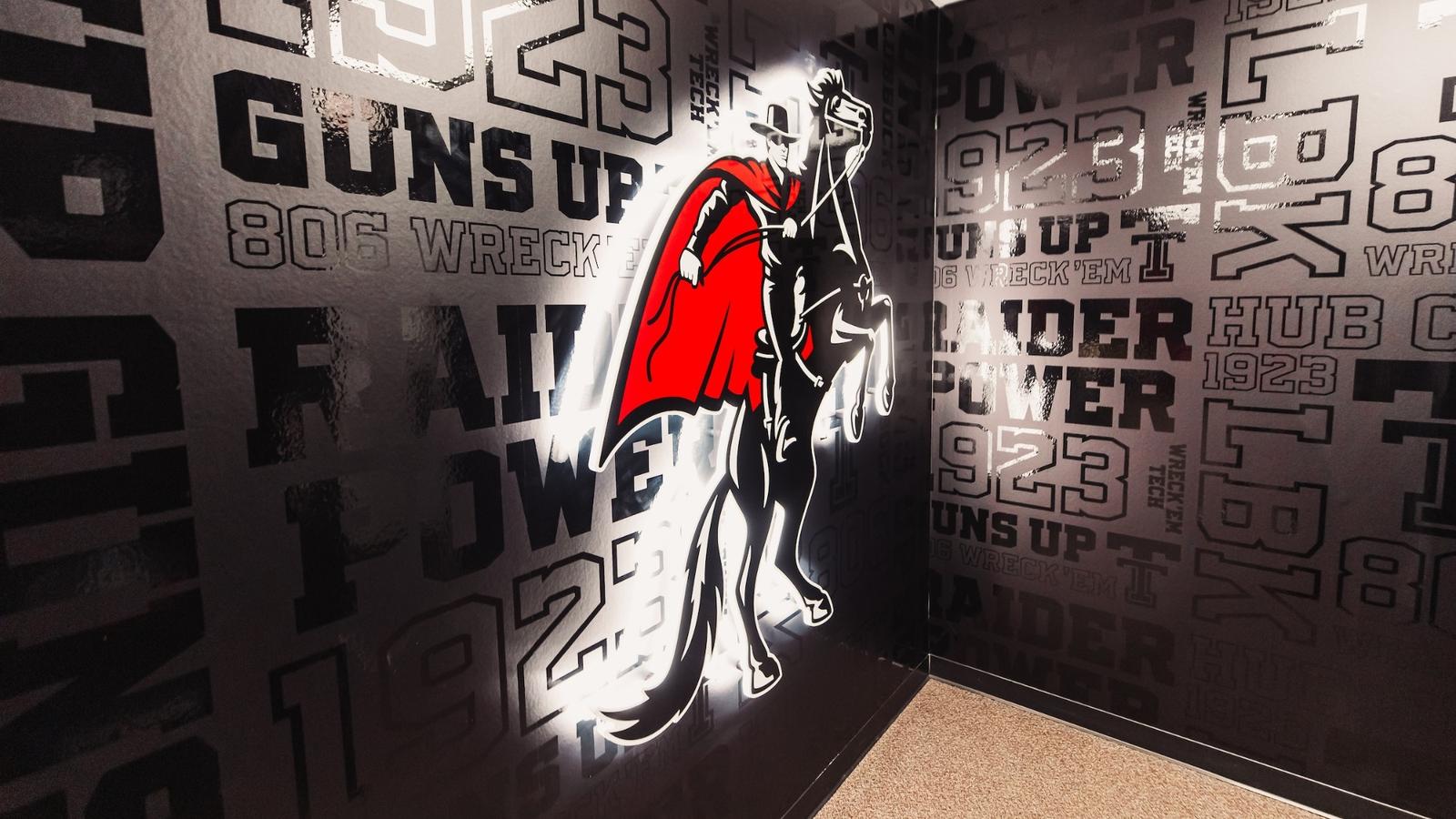 Krista Gerlich walking on the court during the Big 12 Tournament. Texas Tech vs Kansas State Women's Basketball in the second round of the Big 12 Tournament on March 5th, 2026 at T-Mobile Center in Kansas City, MO. Photo by Rane Paulson/Texas Tech Athletics