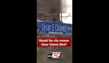 Should the city rename César Chávez Blvd?