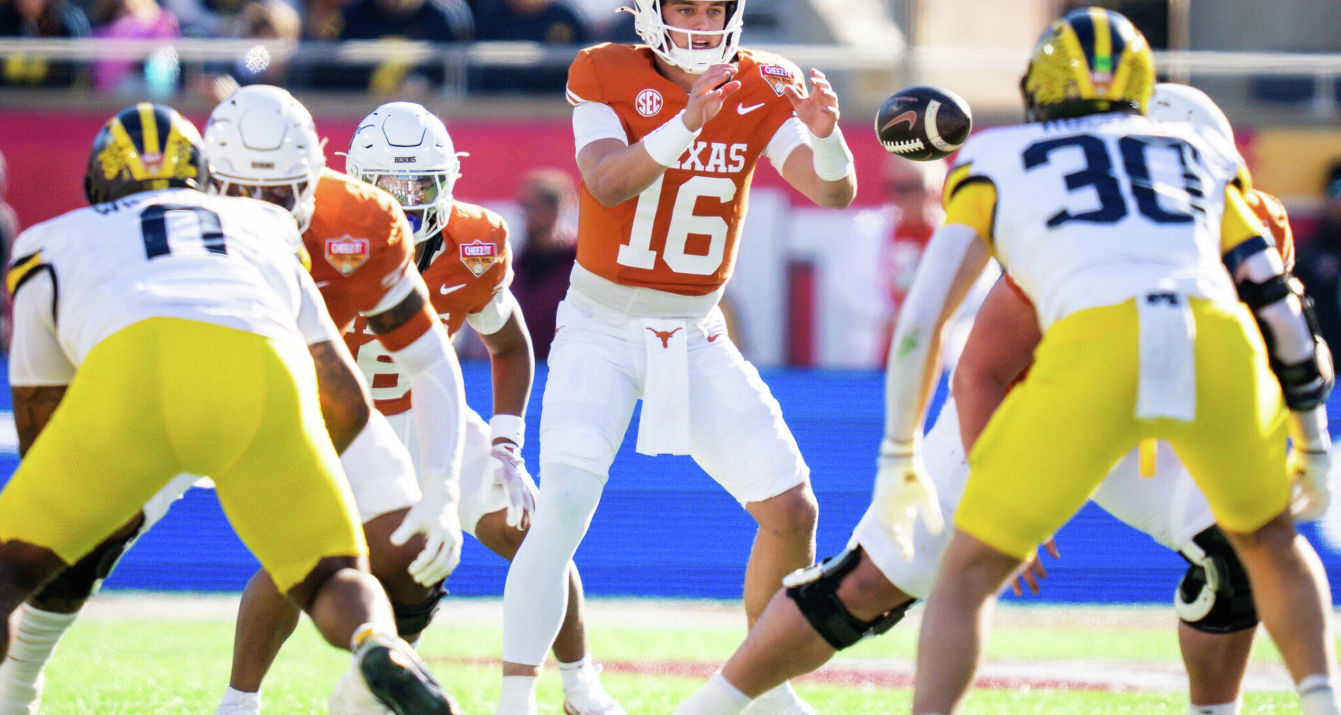 As March Madness explodes, what is Texas football working on?