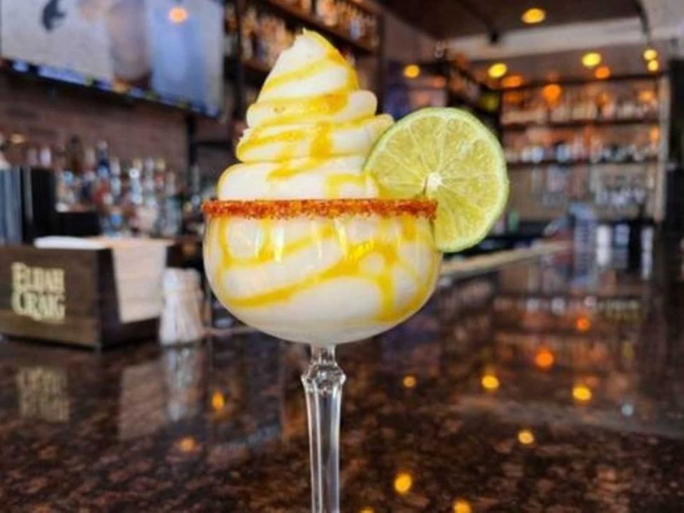 Soft-serve frozen margarita at Barrel & Bones