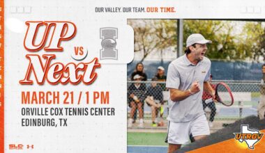 Men’s Tennis Ready to Open Conference Play Against Texas A&M-Corpus Christi Saturday