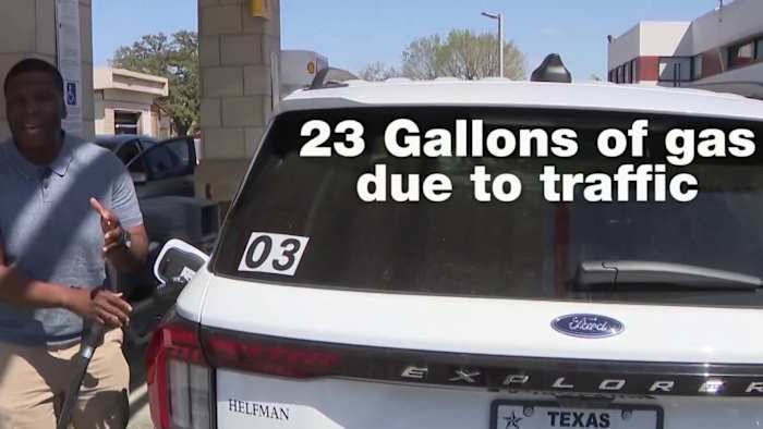 Houston drivers losing nearly $2,000 a year to traffic, study finds