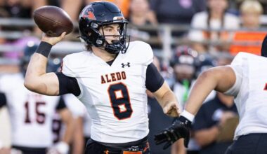 Aledo quarterback transfers to ranked California powerhouse