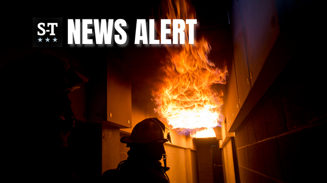 No injuries were reported from a fire that caused a small propane tank to explode in the backyard of a Benbrook, Texas, home Friday, March 20. No injuries were reported from a fire that caused a small propane tank to explode in the backyard of a Benbrook, Texas, home Friday, March 20.