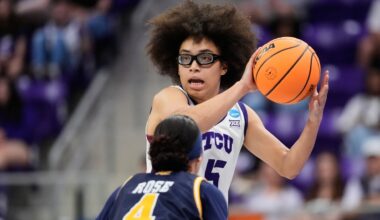 TCU's Olivia Miles becomes 3rd player with multiple triple-doubles in women's NCAA Tournament