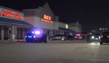 Man found shot in chest in parking lot along Gulf Freeway