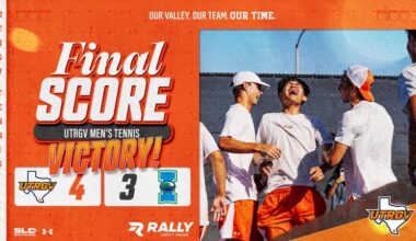 Men’s Tennis Defeats Reigning SLC Champions to Clinch South Texas Showdown