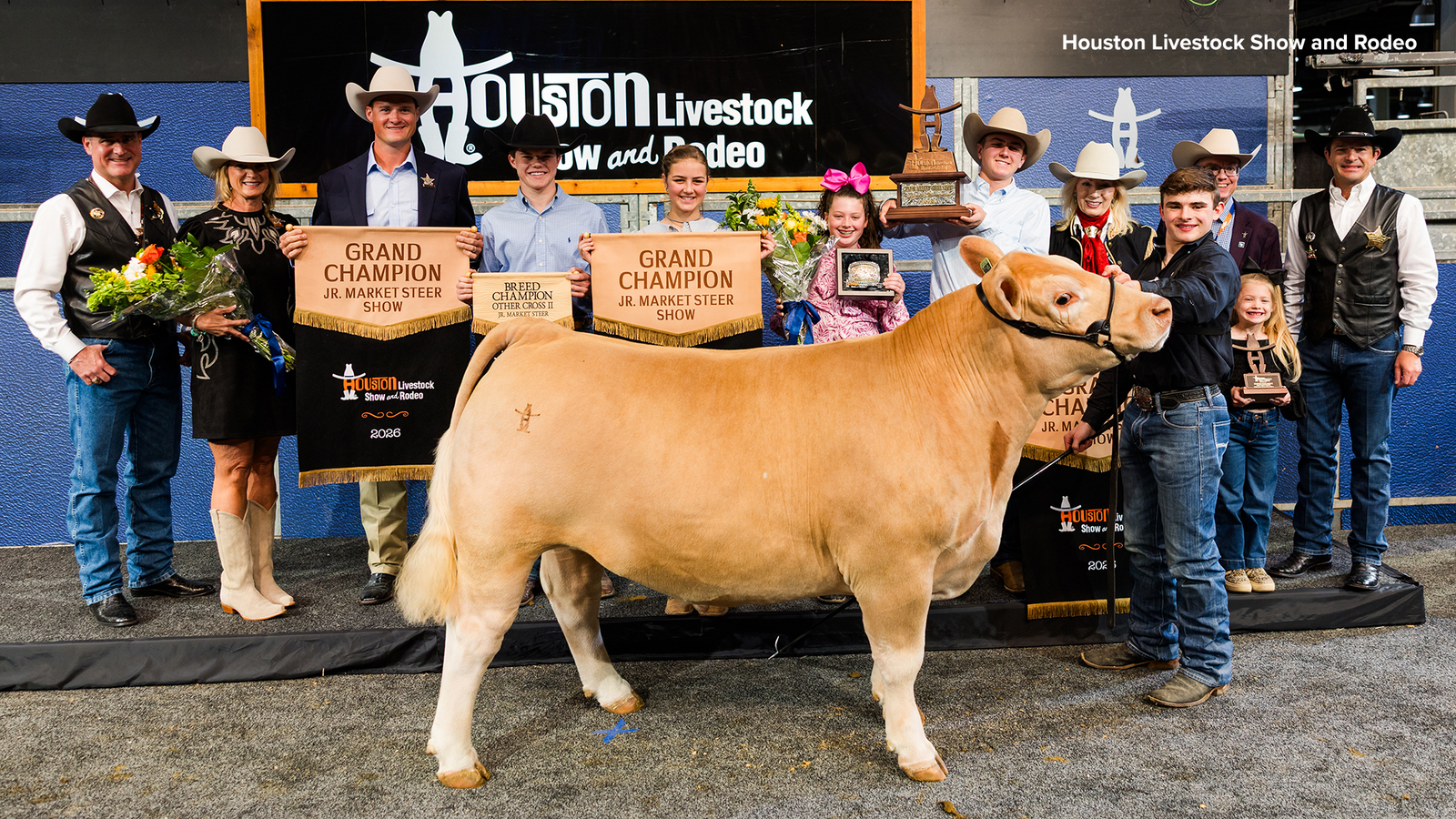 Grand Champion Junior Market Steer sells for record $1.5 million at 2026 Houston Livestock Show and Rodeo