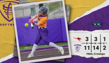 Softball Notches Series Sweep Over Austin College