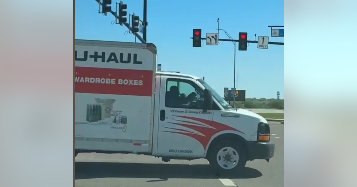 Suspect in U-Haul chase arrested after dragging officer and fleeing scene, police say