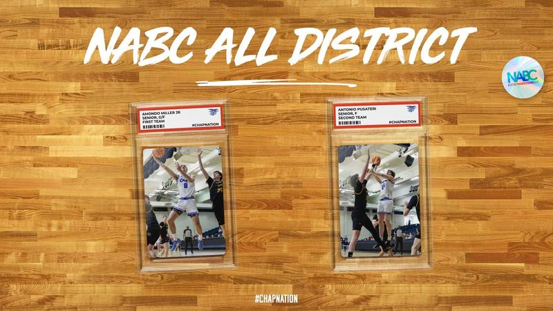 Miller, Pusateri Recognized on NABC All-District Teams