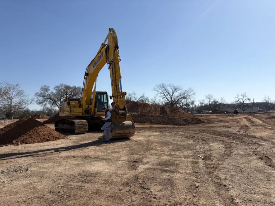 Site of the Anita Ferrales Coy Facility resdevelopment on Feb. 27, 2026.