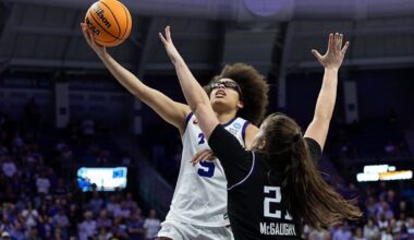 Washington falls 62-59 in OT to TCU in Women's NCAA Tourney