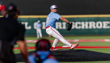 Paul Schmitz pitching