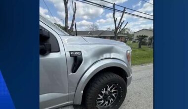 Aldine ISD student hospitalized after being hit by truck while getting off school bus