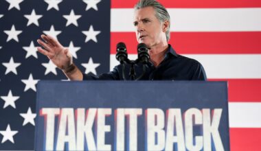 Camila Scop of Brazil steps out of a Zoox fully autonomous robotaxi that was displayed at The Line Hotel during the South by Southwest Conference and Festivals on March 14. The company announced that it will begin testing and limited rides in Austin this year.