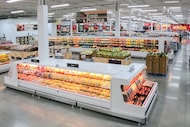 Interior of a BJ's Wholesale Club in Clearwater, Fla.