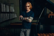 Composer Danny Elfman is pictured in 2025 in his studio. He'll join the Dallas Symphony...