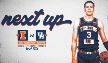 NCAA Tournament Sweet 16 Preview | 3 Illinois vs. 2 Houston