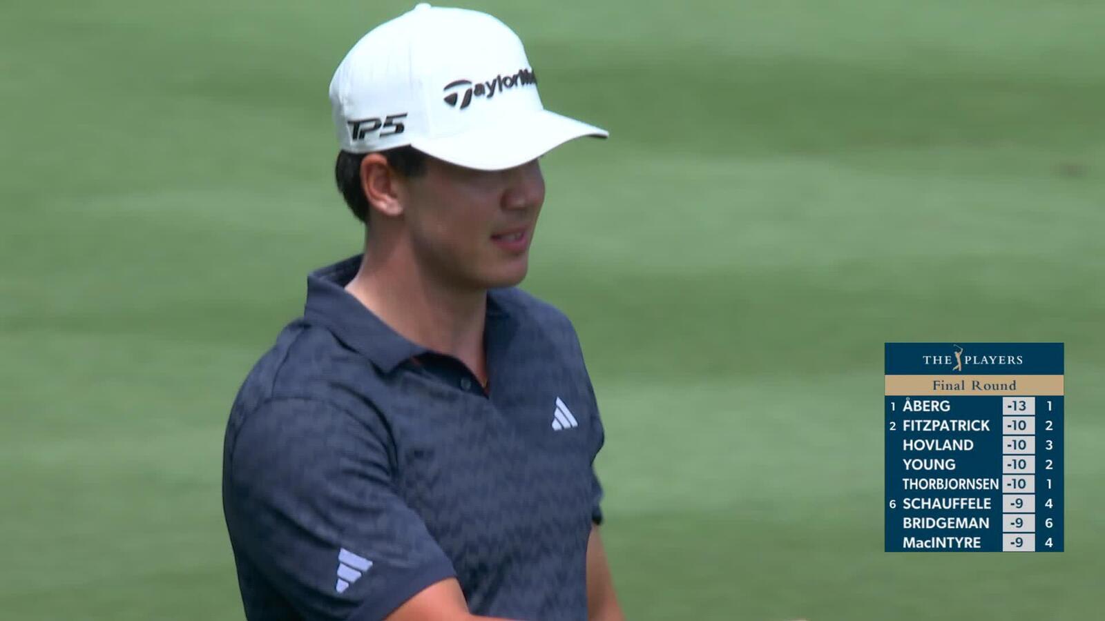 Michael Thorbjornsen hits 225-yard approach to 71 feet, sets up birdie on No. 2 at THE PLAYERS