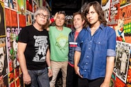 Old 97's, photographed in 2024 (from left): Murry Hammond, Ken Bethea, Philip Peeples, Rhett...
